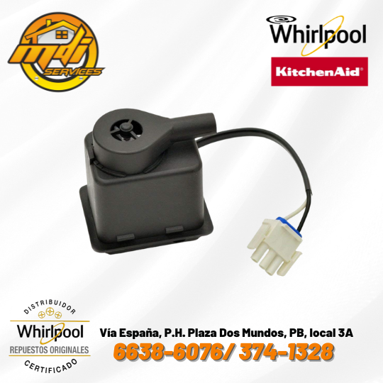 BOMBA FABRICADOR DE HIELO WHIRLPOOL ORIGINAL FSP W10489122